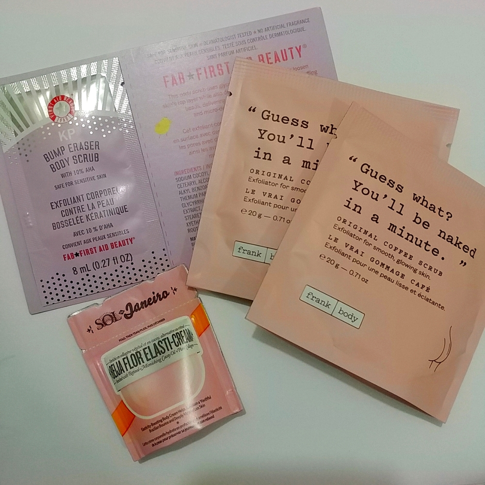 💜2/$25💜 Body Exfloliation and Collegen Cream Lot
